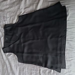 *2/$30 summer clearout* Ann Taylor s.SP black sleeveless blouse